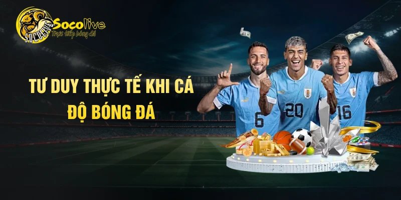 Tư duy thực tế khi cá độ bóng đá